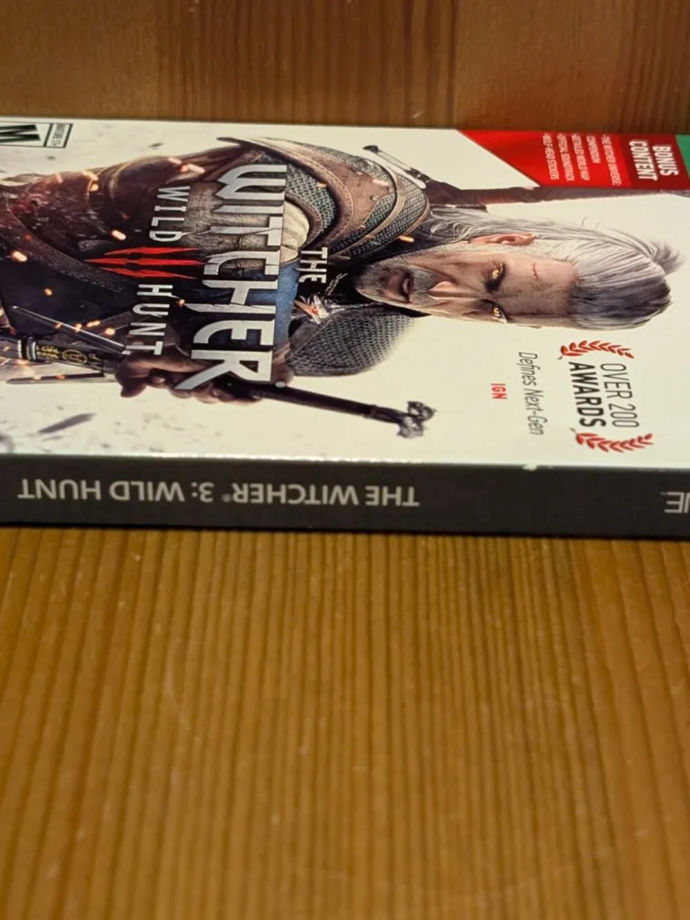 The Witcher 3 Wild Hunt Microsoft Xbox One w/Bonus Content Soundtrack & Map LNUC
